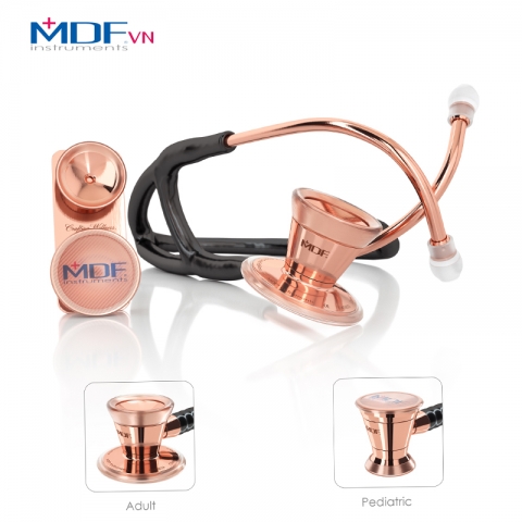 Ống nghe MDF ProCardial Stainless Steel RoseGold - Adult & Pediatric (MDF797DDRG11)